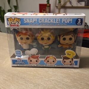 Funko Pop! Snap! Crackle! Pop! 3-Pack Figures